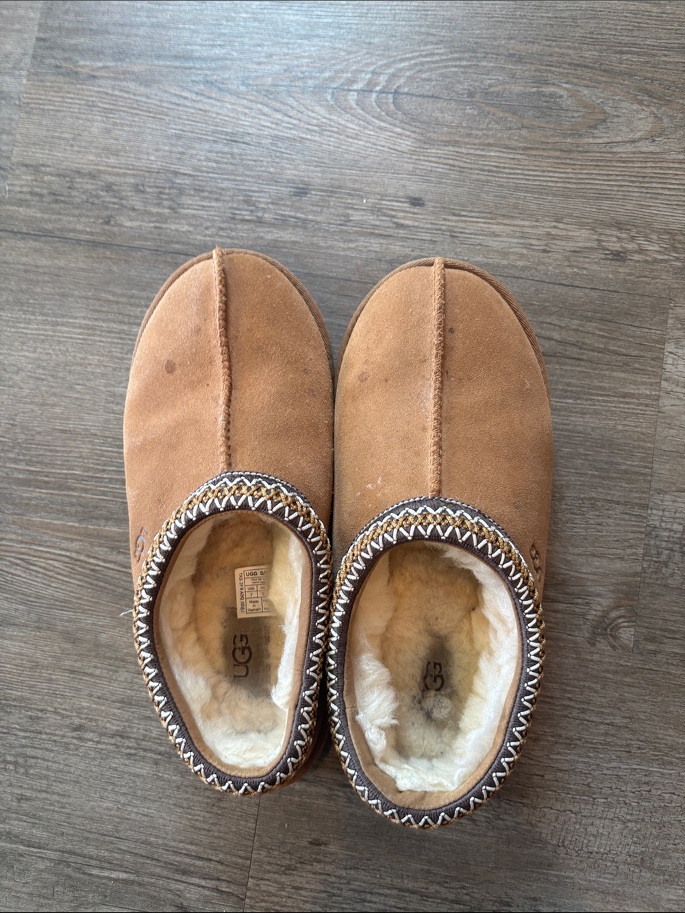 UGG Tasman II Women's Slipper, 7 B(M) US, Chestnut